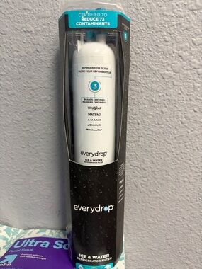 Pur EveryDrop Refrigerator Ice & Water Filter - White with Black Packaging